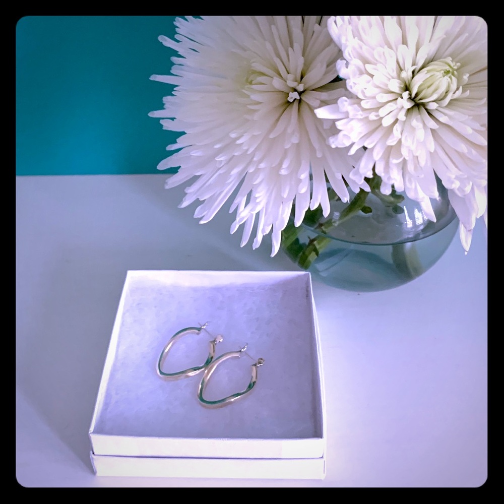 2/$20💥Argento Vivo Sterling Silver Hoop Earrings